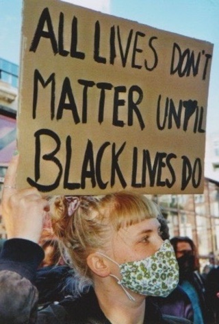 <h2>Janinka Okoye - black lives matter</h2>